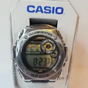 Casio Men's Watch MWD100H 9ATN Illuminator Stainless Steel Bezel 10yr Battery