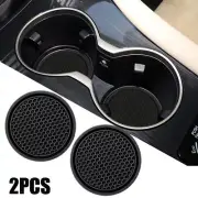 Universal Car Cup Holder Anti-Slip Insert Coaster Black Cup Holder Accessories (for: Ford)