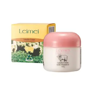 【Natures Care】Leimei綿羊油滋潤綿羊霜含維他命E 2入(100%澳洲原裝進口)