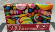 Cardinal Jigsaw Puzzle Colorful Candy 500 Pieces For Ages 8 and Up 11"X14" NEW