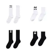 Students Cotton Knee High Socks Cartoon Panda Toy Female Hosiery