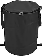 Collapsible Trash Can, Pop Up Outdoor Garbage Can 600D Oxford Cloth Camping Trash Can Utility Container with Lid, Reusable Outdoor Trash Garden Yard Trash Bag for Camping,