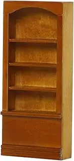 koolsoo 1:12 Dollhouse Miniature Furniture Display Shelf Bookshelf Decorative Bookcase Cupboard for Micro Landscape Living Room