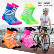 Men Outdoor Sports Cycling Compression Socks Unisex Breathable Bicycle Socks Hot