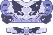 GeekShare Kawaii Mouse Pad Wrist Rest Support Set - Non-Slip Rubber Base Desk Mat and Memory Foam Wrist Rest for Keyboard and Mouse,Perfect for Gaming,or Home Office Work (Purple)