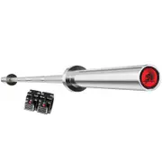 CORTEX 7ft SPARTAN100 20KG Olympic Barbell with Lockjaw Collars