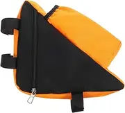 Kisangel Bike Frame Bag Water Resistant Bicycle Storage Bag with Capacity for Tools Keys and Essentials Easy to Install Bike Accessory for Cycling Enthusiasts for Mountain Biking
