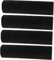 MERRYHAPY Furniture Leg Caps 4 Pcs Non-Skid Felt Pads for Bed Frame Chair Leg Protectors Reusable Soft Covers for Hardwood Floors