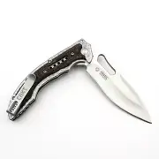 CRKT FOSSIL COMPACT - Brazilian Flair & Utility - 8Cr13MoV/Stainless/G10 - EDC