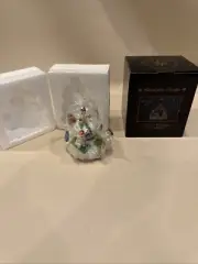 Christopher Radko Snow Fun Glass Musical Snow Globe. New