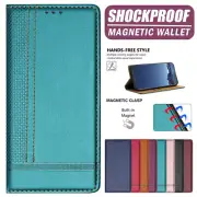 For iPhone 16E 15 14 13 12 11 Pro Max Plus Stand Case Leather Wallet Flip Cover