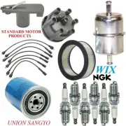 Tune Up Kit Filters Cap Wire Spark Plugs For DODGE W300 PICKUP L6 3.7L 1969-1972