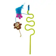 Mad Cat Monkeying Around Wand Cat Toy