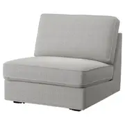 KIVIK 1-seat sofa-bed, Tallmyra white/black