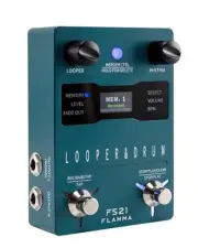 FLAMMA FS21 Drum Machine Looper Pedal 160 Minutes Recording Capacity 100 Dr 81