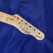 Custom Guitar Neck Template 25.5" Scale 1.75" Wide Nut 3ply Tele