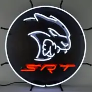 Dodge Hellcat SRT Neon Sign 24"x24"