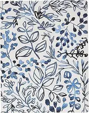 Fringe Studio Paperback Journal, Indigo Leaf, Large (841028)