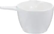 Small Saucer Decorative Trays Appetizer Serving Tray Cutlery Tray Appetizer Dishes Ceramic Seasoning Plates Home Supply Household Soy Sauce Vegetables Ceramics White (Color : White, Size : 11.7X7.8X