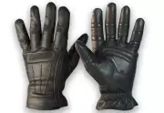 Bionic Gloves Men's Premium Cashmere-Lined Winter Gloves Small Black Leather