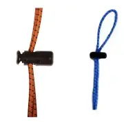 Bungee Swim Goggle Straps Blue/Orange DEAL (2 packs)