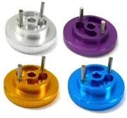 102006 Aluminium Anodised RC Nitro Engine Flywheel 1/10 Scale 2 Pin Alloy