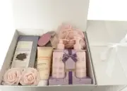 Beauty Gift Box Hamper - Birthday Chocolate , Flower , Skincare + More Christmas