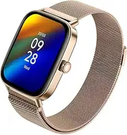 J-CD Smart Watch for Women, 1.85 inch Large Screen, Support Make Voice/Bluetooth/Sports Mode, Fitness Trackers/Heart Rate/Calories/Sleep Monitor, Compatible with Android/iOS, IP68 Waterproof