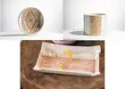 Crabtree & Evelyn Greece Ceramic Herb Planter, Dish & Tray Boxed Sold Separately
