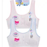 在飛比找蝦皮購物優惠-Seven Shop 台灣製少女內衣 兒童發育期短版吸濕排汗