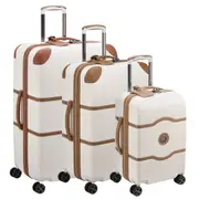 Delsey Chatelet 3 Piece Luggage Set - Angora