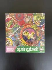 Springbok 1000 Piece Jigsaw Puzzle “Smoothie Bowls” Complete