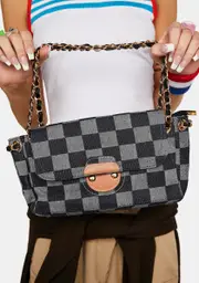 Flirty Passenger Checkered Bag
