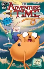 ADVENTURE TIME #1 2ND PRINT ONI PRESS COMICS 2025 NM