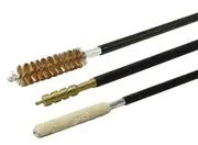 Max-clean 3pc Brush Set - 6mm/ .243cal Bronze Brush, Mop And Brass Jag #gcb-6mm