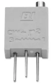 POTENTIOMETER, TRIMMER, 10K, 20 TURN, THROUGH HOLE, Trimmers, Variable Resistors
