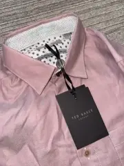 Ted Baker Ted Baker Zachsri Shirt Mens - Pink Size 2