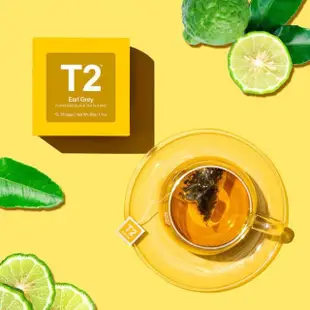 【T2 Tea】伯爵茶25茶包x2g_1盒(濃郁佛手柑風味紅茶)