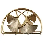 Ginkgo Napkin Holder Iron Holders for Paper Standing Napkin Dispenser Table