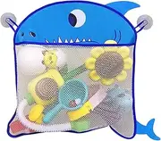 Toy Holder For Bathtub - Mesh Bath Toy Storage Bin - Cartoon Bath Toys Basket, Cute Bath Toy Storage Bin With Suction Cup For Quick Access