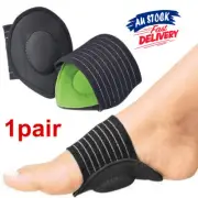 Foot Heel Arch Support Shoes Insert Fasciitis Insole Pads Pain Relief Plantar