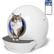 All Fur You Automatic Smart App Self Cleaning Cat Litter Box Toilet