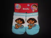 Dora the Explorer Baby Socks Size 6-12 Months