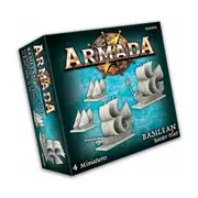 Mantic Games Armada Basilean Booster Fleet Tabletop Miniature Kids Figure Toy