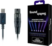 SoundSwitch Micro DMX Interface – Ultra-Compact USB to DMX Interface with 3-Month Free SoundSwitch Software Access