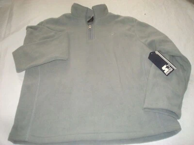 Boys Starter Fleece Jacket Size 10 / 12 Gray