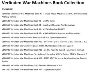 VER-WMC Verlinden War Machines Book Value Pack (13 books)