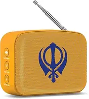 Saregama Carvaan Mini Gurbani - Bluetooth Speaker (Saffron Orange)