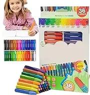 Oil Pastels For Artists - Hexagonal Shaped Crayons For Sketching,36 Assorted Colors Rich In Pigment Creamy Blendable Sketching Oil Pastel For Professional And Beginners