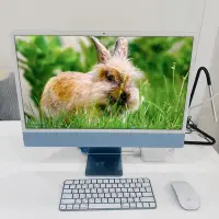 在飛比找Yahoo!奇摩拍賣優惠-【艾爾巴二手】iMac 24吋 M1/8G/512G A24